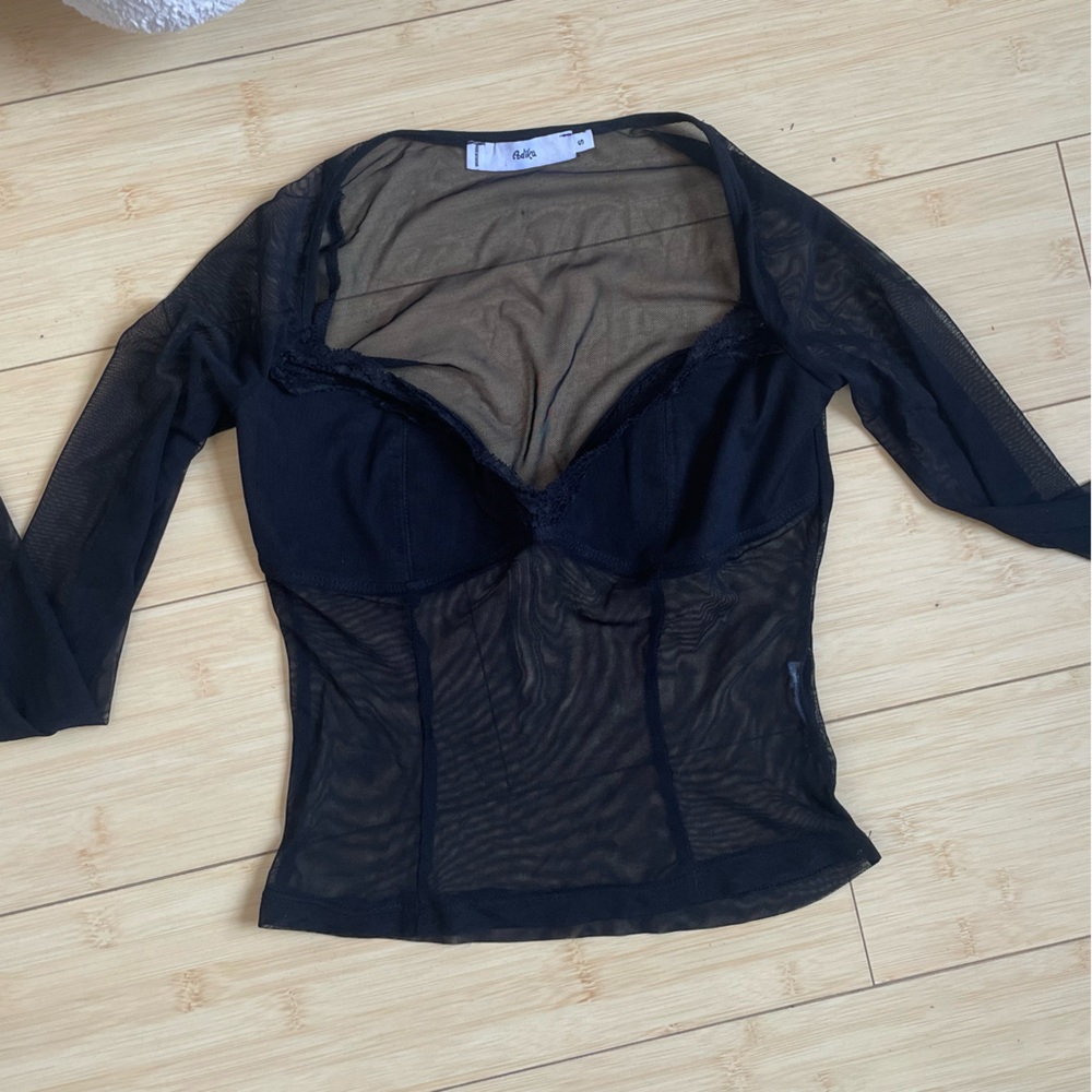 Adika Mesh Top